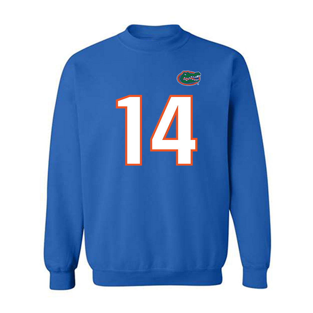 Florida - NCAA Football : Muizz Tounkara - Replica Shersey Crewneck Sweatshirt-0