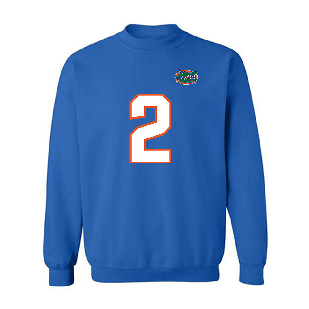 Florida - NCAA Football : Lagonza Hayward - Replica Shersey Crewneck Sweatshirt-0
