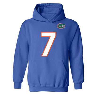 Florida - NCAA Football : Amir Jackson - Replica Shersey Hooded Sweatshirt