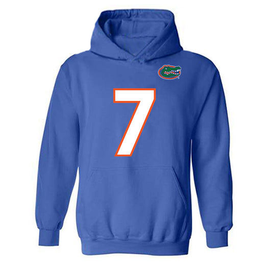 Florida - NCAA Football : Amir Jackson - Replica Shersey Hooded Sweatshirt