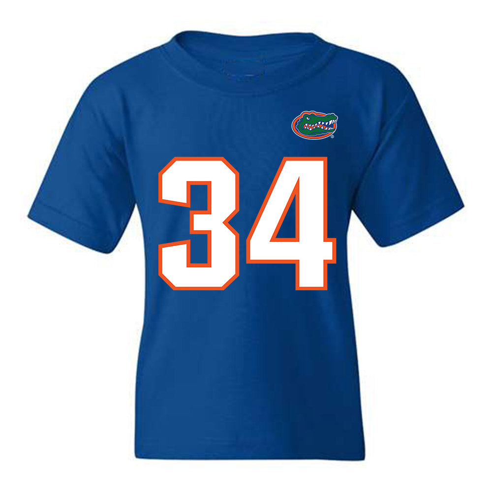 Florida - NCAA Football : Kelvin Jimenez - Replica Shersey Youth T-Shirt