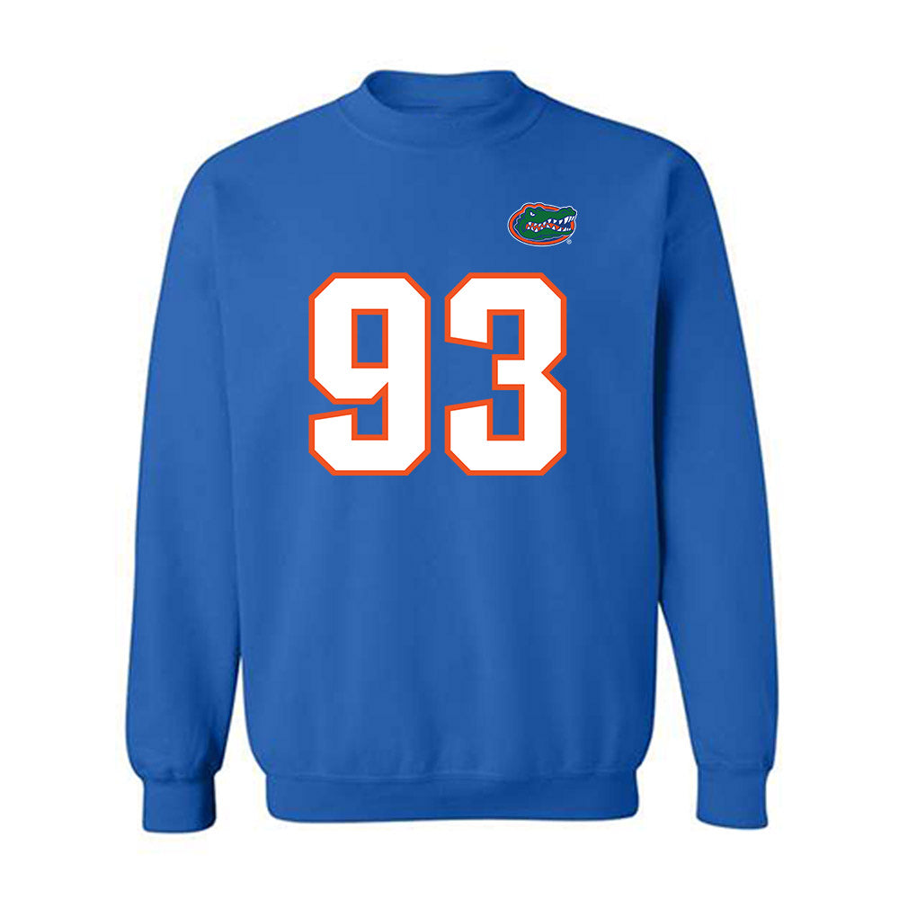 Florida - NCAA Football : DK Kalu - Replica Shersey Crewneck Sweatshirt-0