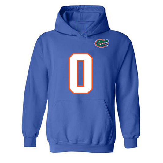 Florida - NCAA Football : Naeshaun Montgomery - Replica Shersey Hooded Sweatshirt-0
