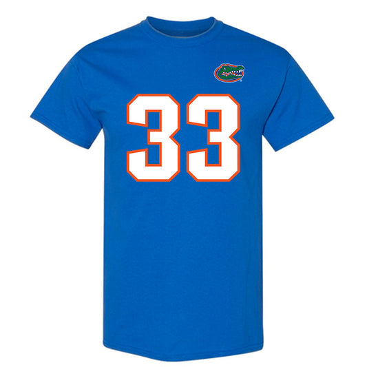 Florida - NCAA Football : Brien Taylor Jr - Replica Shersey T-Shirt-0