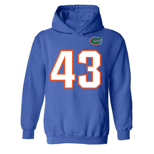 Florida - NCAA Football : Alfonzo Allen - Replica Shersey Hooded Sweatshirt-0