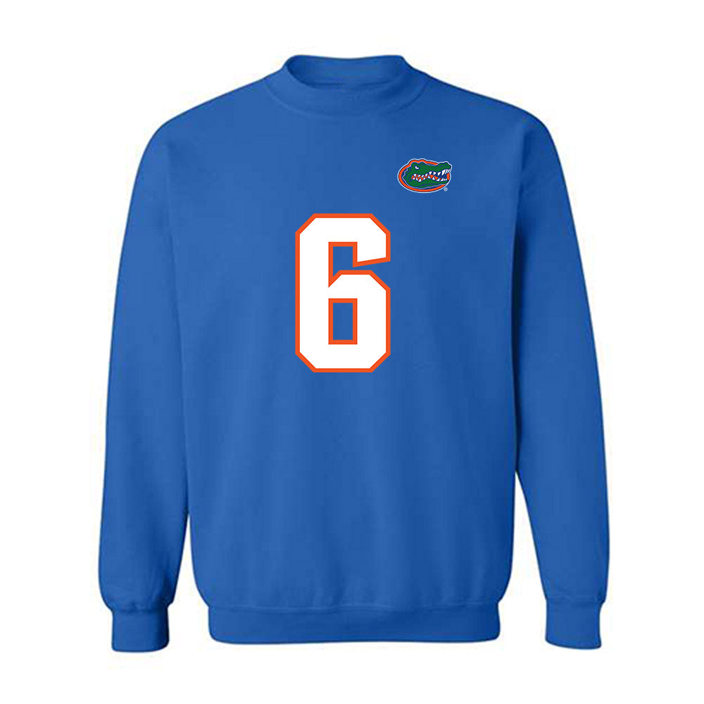 Florida - NCAA Football : Jvari Flowers - Replica Shersey Crewneck Sweatshirt-0