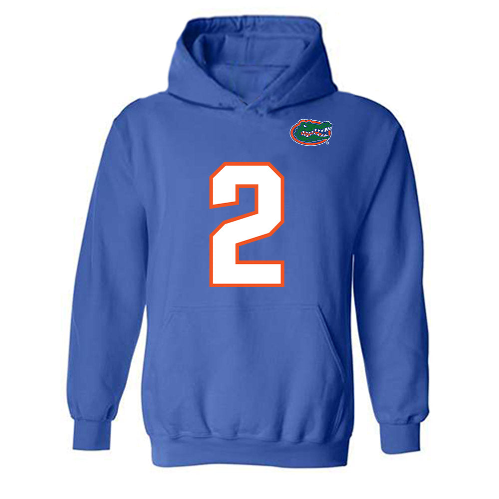 Florida - NCAA Football : Lagonza Hayward - Replica Shersey Hooded Sweatshirt-0