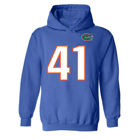 Florida - NCAA Football : Winfield Scott - Replica Shersey Hooded Sweatshirt-0