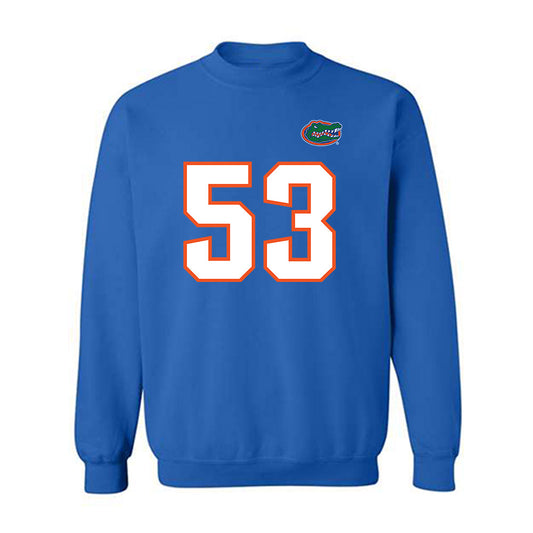 Florida - NCAA Football : Bryce Lovett - Replica Shersey Crewneck Sweatshirt-0