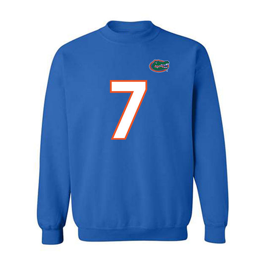 Florida - NCAA Football : Amir Jackson - Replica Shersey Crewneck Sweatshirt
