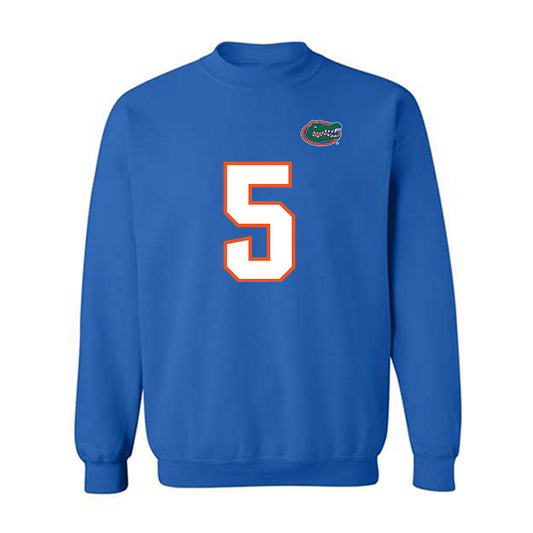 Florida - NCAA Football : Treyaun Webb - Replica Shersey Crewneck Sweatshirt-0