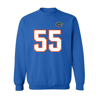 Florida - NCAA Football : Tavaris TJ Dice Jr - Replica Shersey Crewneck Sweatshirt-0