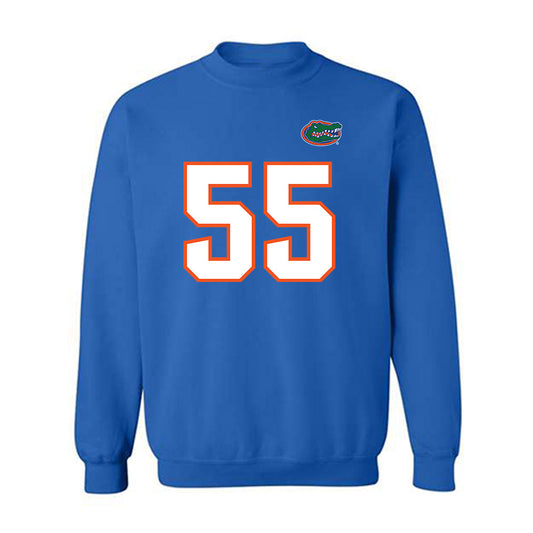 Florida - NCAA Football : Tavaris TJ Dice Jr - Replica Shersey Crewneck Sweatshirt-0