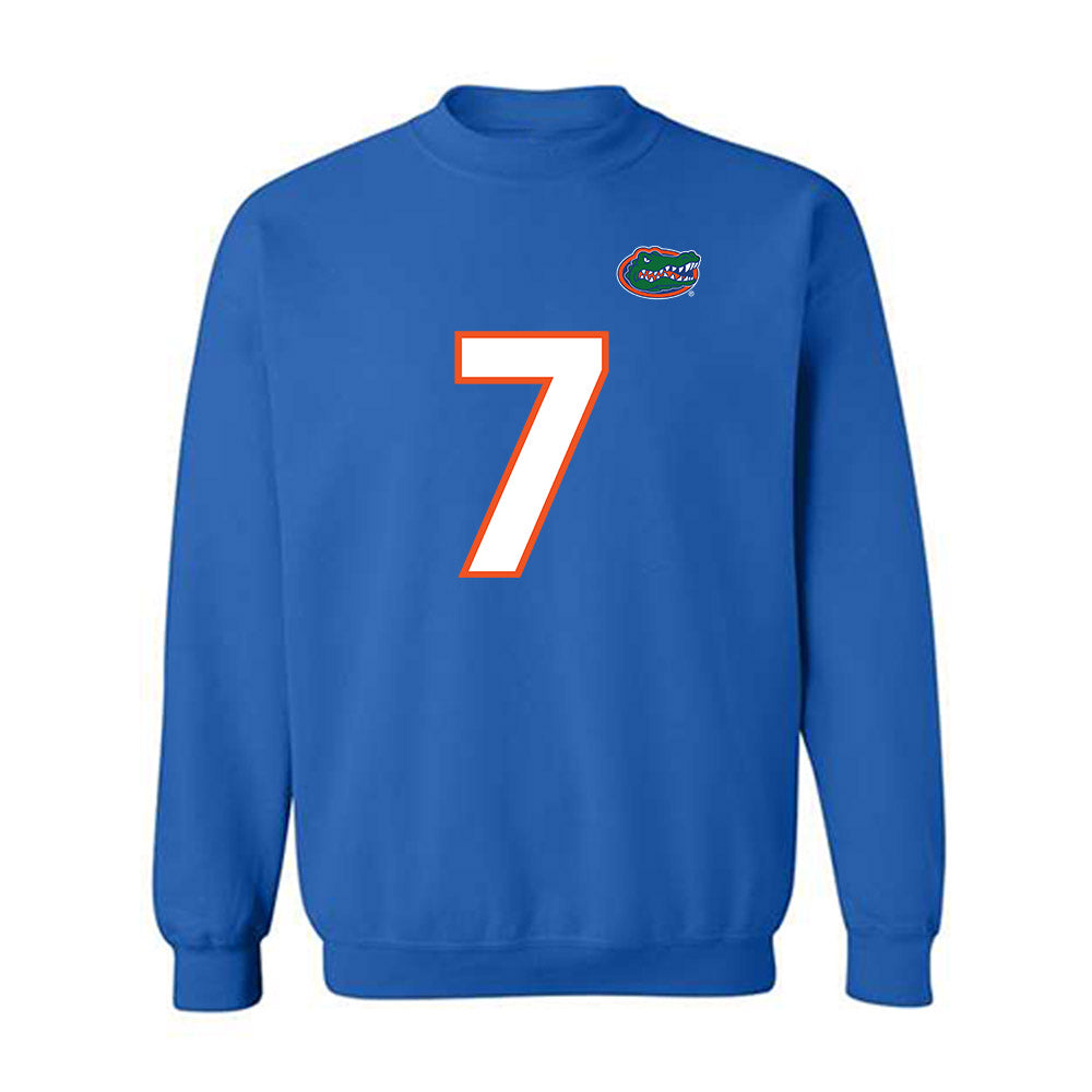 Florida - NCAA Football : Ty Jackson - Replica Shersey Crewneck Sweatshirt-0