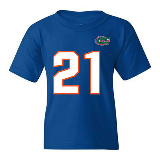 Florida - NCAA Football : KD Daniels - Replica Shersey Youth T-Shirt-0