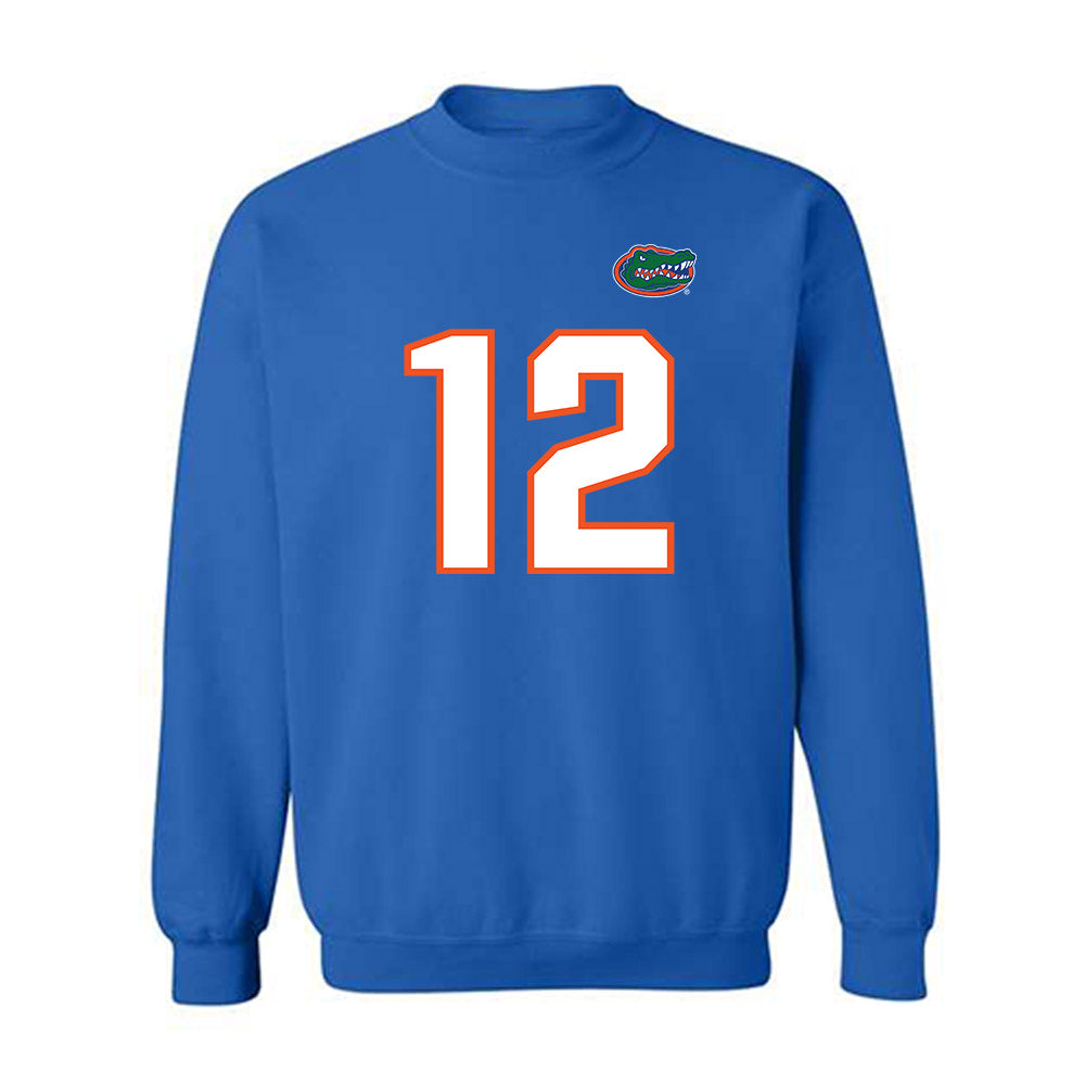 Florida - NCAA Football : Ben Hanks III - Replica Shersey Crewneck Sweatshirt-0
