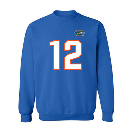 Florida - NCAA Football : Ben Hanks III - Replica Shersey Crewneck Sweatshirt-0
