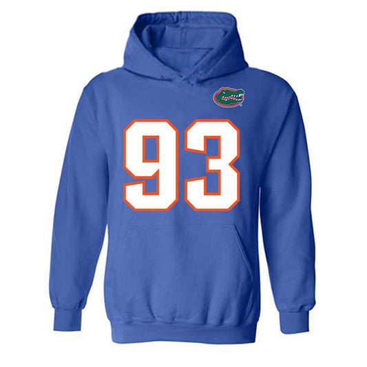 Florida - NCAA Football : DK Kalu - Replica Shersey Hooded Sweatshirt-0