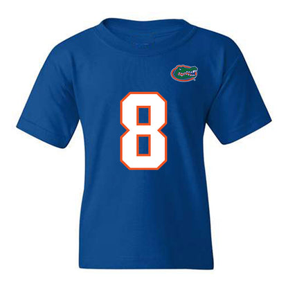 Florida - NCAA Football : Vernell Brown III - Replica Shersey Youth T-Shirt-0