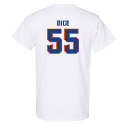 Florida - NCAA Football : Tavaris Dice - Replica Shersey T-Shirt-1