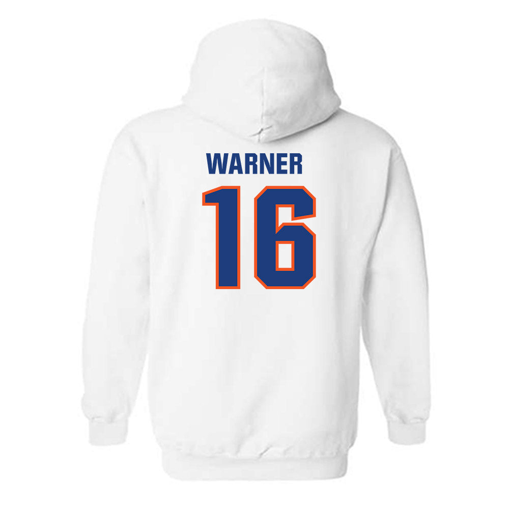 Florida - NCAA Football : Aidan Warner - Replica Shersey Hooded Sweatshirt-1
