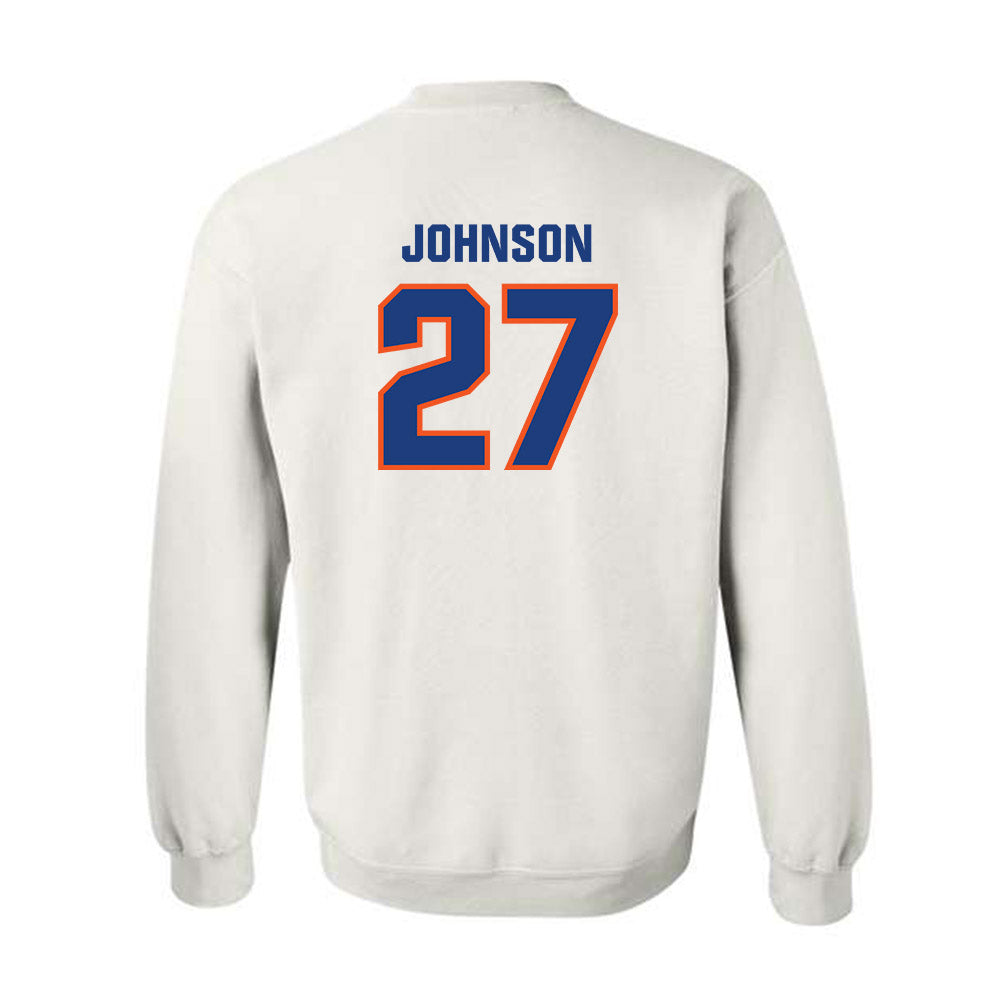 Florida - NCAA Football : Dijon Johnson - Replica Shersey Crewneck Sweatshirt-1