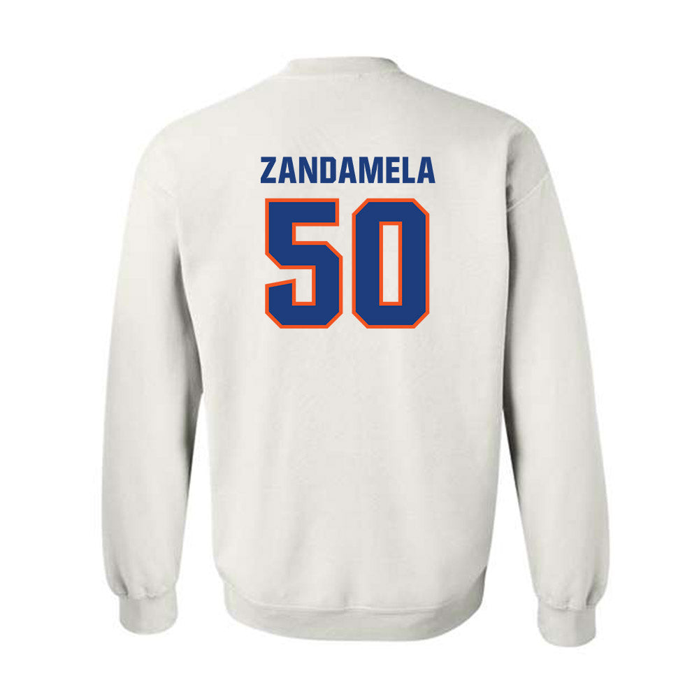 Florida - NCAA Football : Jason Zandamela - Replica Shersey Crewneck Sweatshirt-1