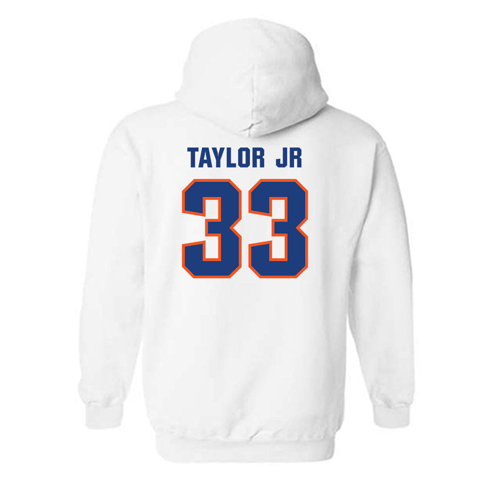Florida - NCAA Football : Brien Taylor Jr - Replica Shersey Hooded Sweatshirt-1