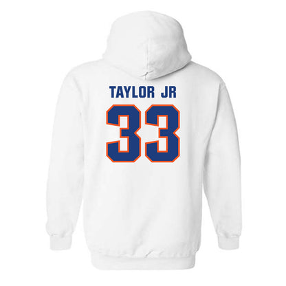 Florida - NCAA Football : Brien Taylor Jr - Replica Shersey Hooded Sweatshirt-1