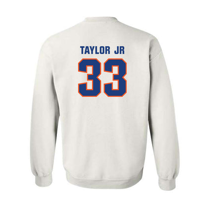 Florida - NCAA Football : Brien Taylor Jr - Replica Shersey Crewneck Sweatshirt-1