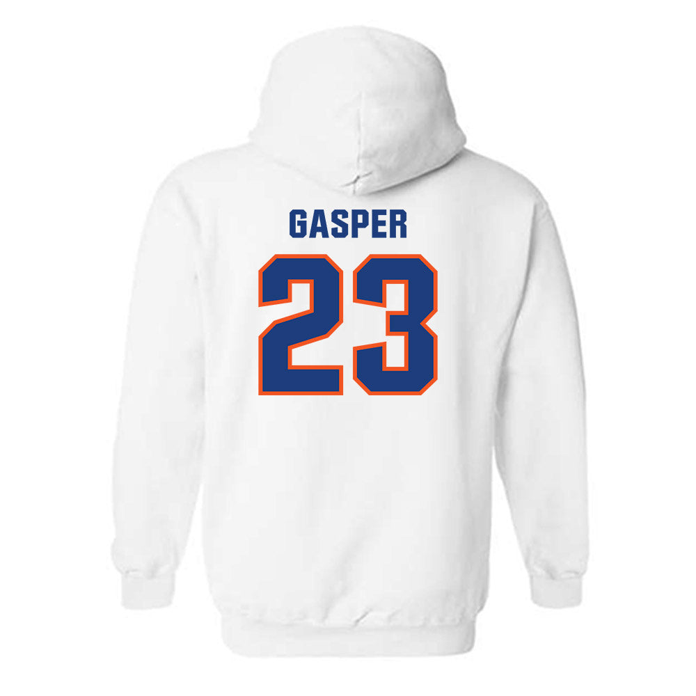 Florida - NCAA Football : Chad Gasper - Replica Shersey Hooded Sweatshirt-1