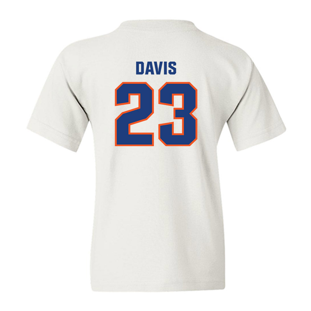 Florida - NCAA Football : Josiah Davis - Replica Shersey Youth T-Shirt-1