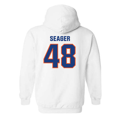 Florida - NCAA Football : Erich Seager - Replica Shersey Hooded Sweatshirt-1