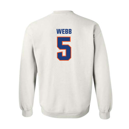 Florida - NCAA Football : Treyaun Webb - Replica Shersey Crewneck Sweatshirt-1