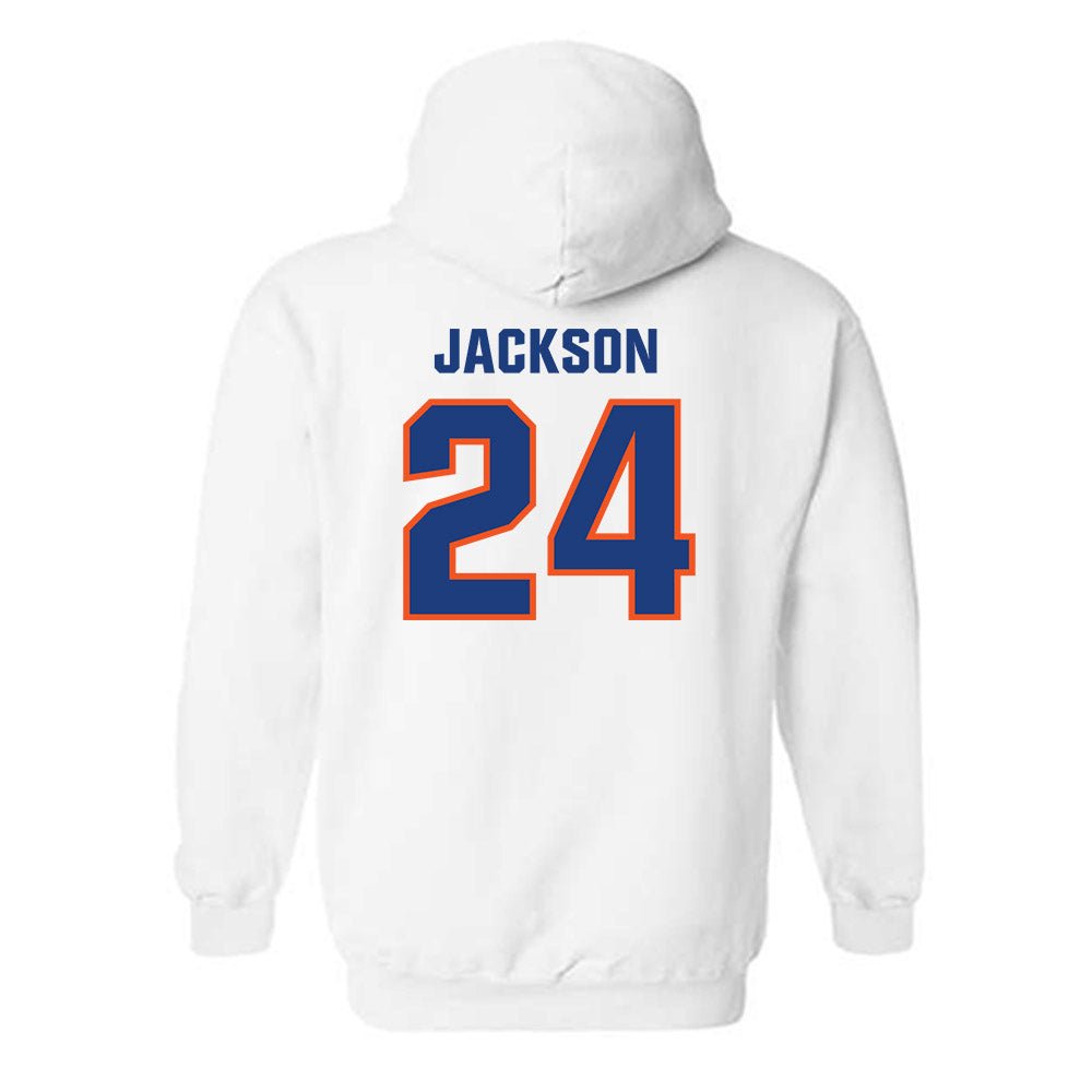 Florida - NCAA Football : Ja'Kobi Jackson - Replica Shersey Hooded Sweatshirt-1