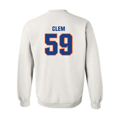 Florida - NCAA Football : Hayden Clem - Replica Shersey Crewneck Sweatshirt-1