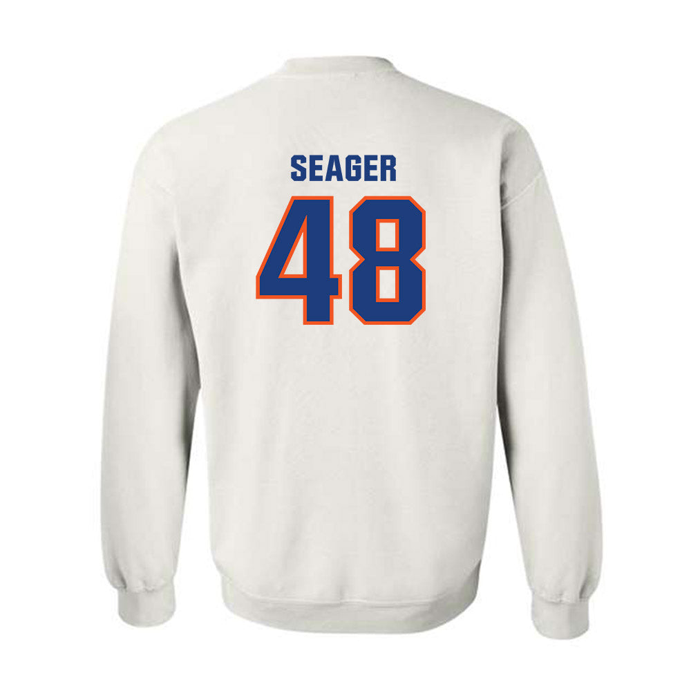 Florida - NCAA Football : Erich Seager - Replica Shersey Crewneck Sweatshirt-1
