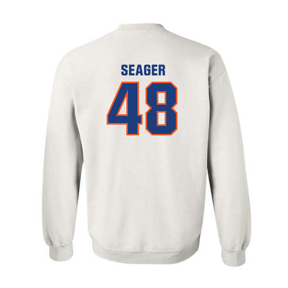 Florida - NCAA Football : Erich Seager - Replica Shersey Crewneck Sweatshirt-1