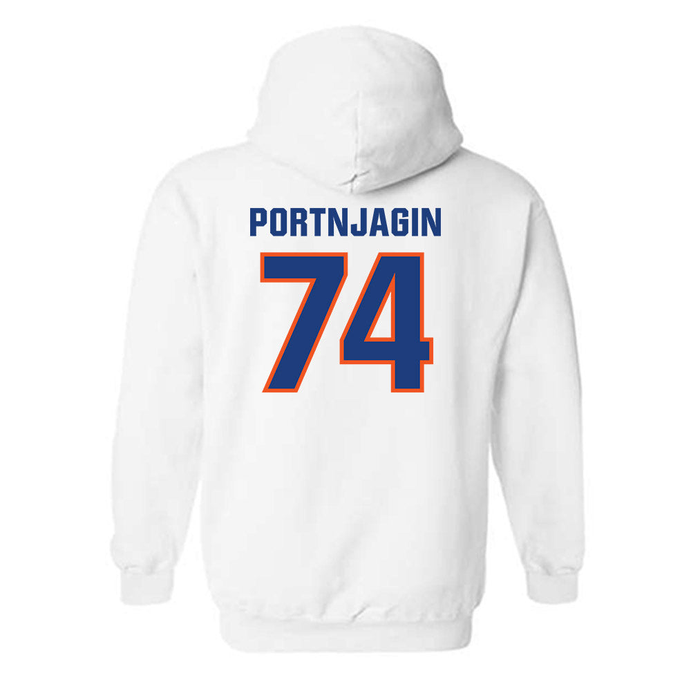 Florida - NCAA Football : Noel Portnjagin - Replica Shersey Hooded Sweatshirt-1