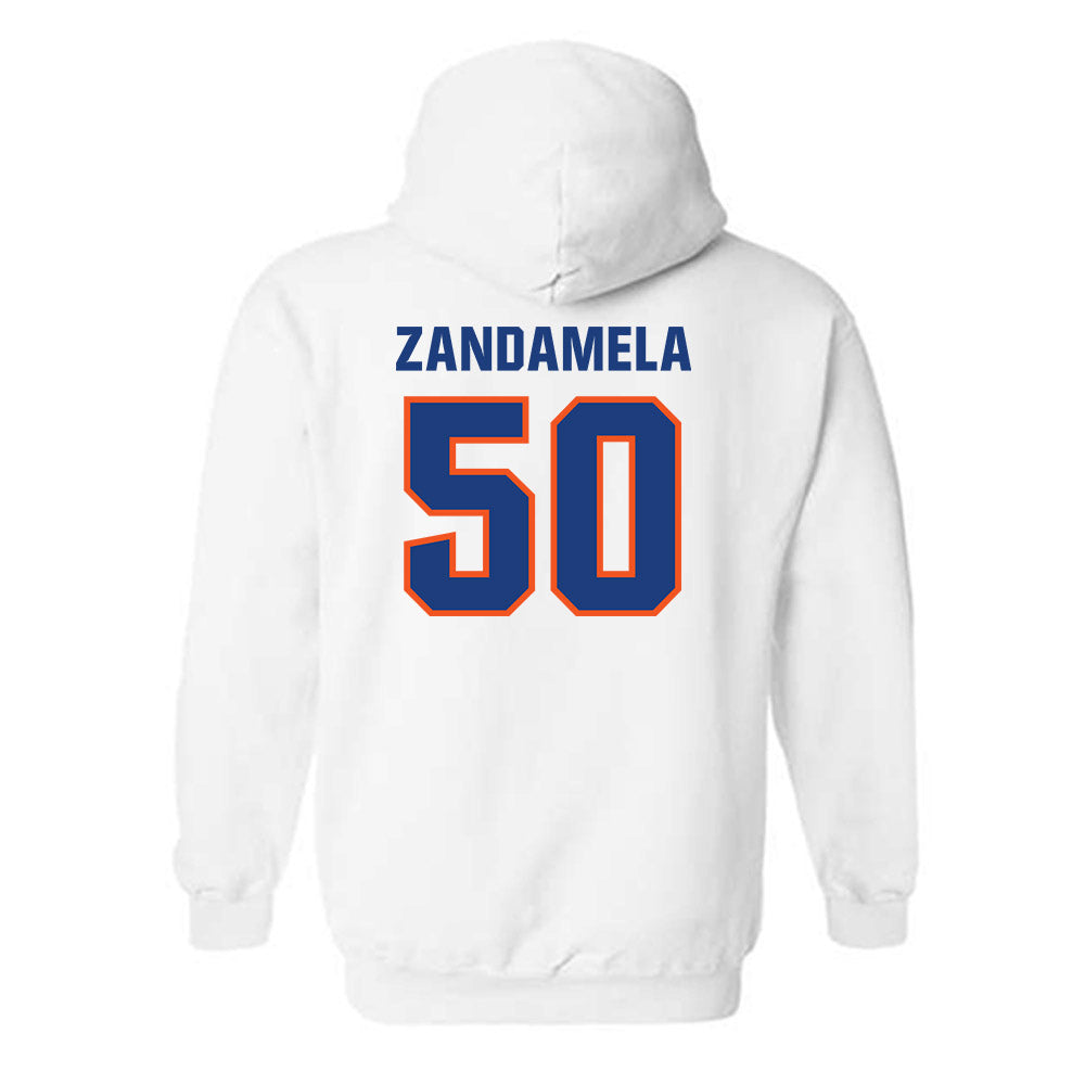 Florida - NCAA Football : Jason Zandamela - Replica Shersey Hooded Sweatshirt-1