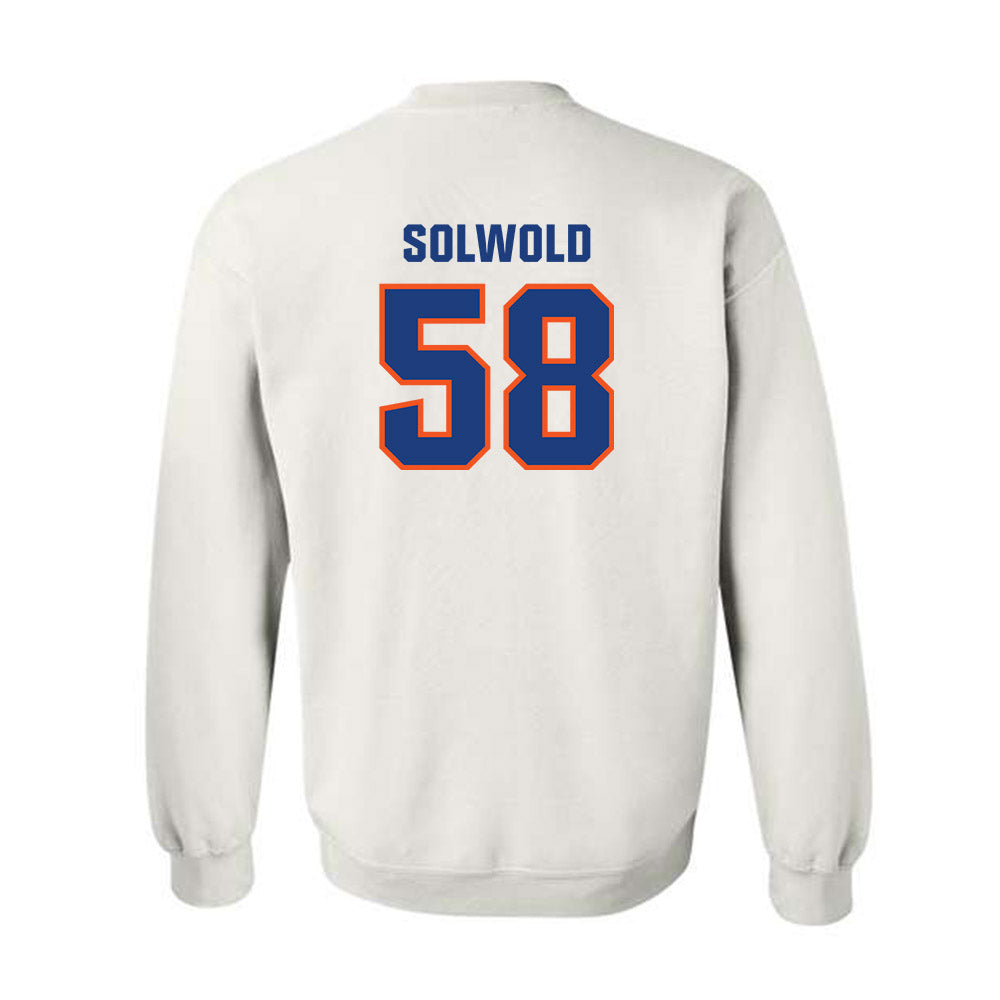 Florida - NCAA Football : Hunter Solwold - Replica Shersey Crewneck Sweatshirt-1
