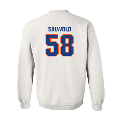 Florida - NCAA Football : Hunter Solwold - Replica Shersey Crewneck Sweatshirt-1
