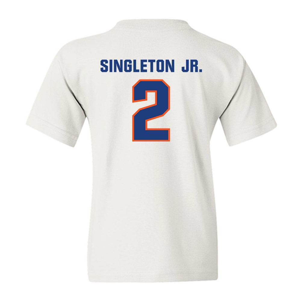Florida - NCAA Football : Eric Singleton Jr. - Replica Shersey Youth T-Shirt-1