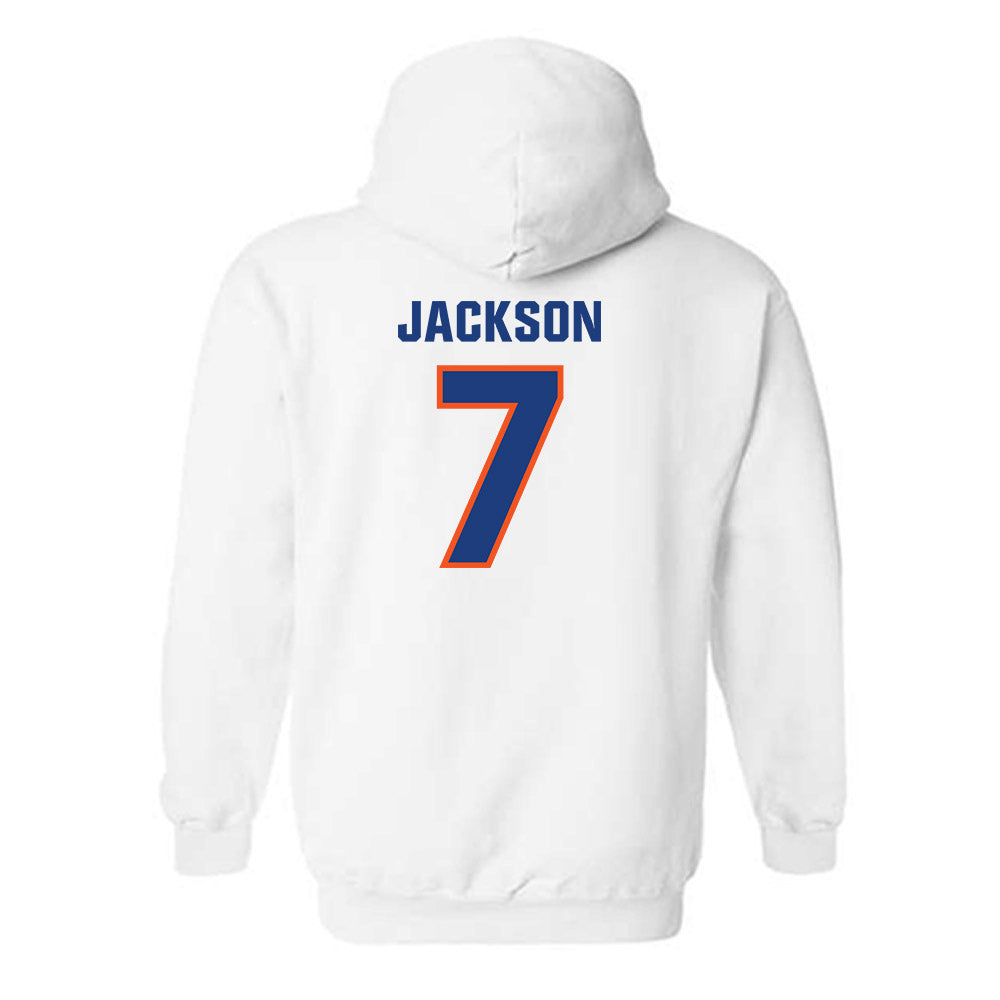 Florida - NCAA Football : Ty Jackson - Replica Shersey Hooded Sweatshirt-1