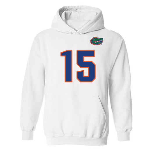 Florida - NCAA Football : Harrison Bailey - Replica Shersey Hooded Sweatshirt-0