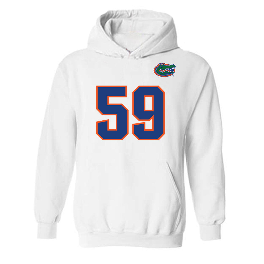 Florida - NCAA Football : Hayden Clem - Replica Shersey Hooded Sweatshirt-0