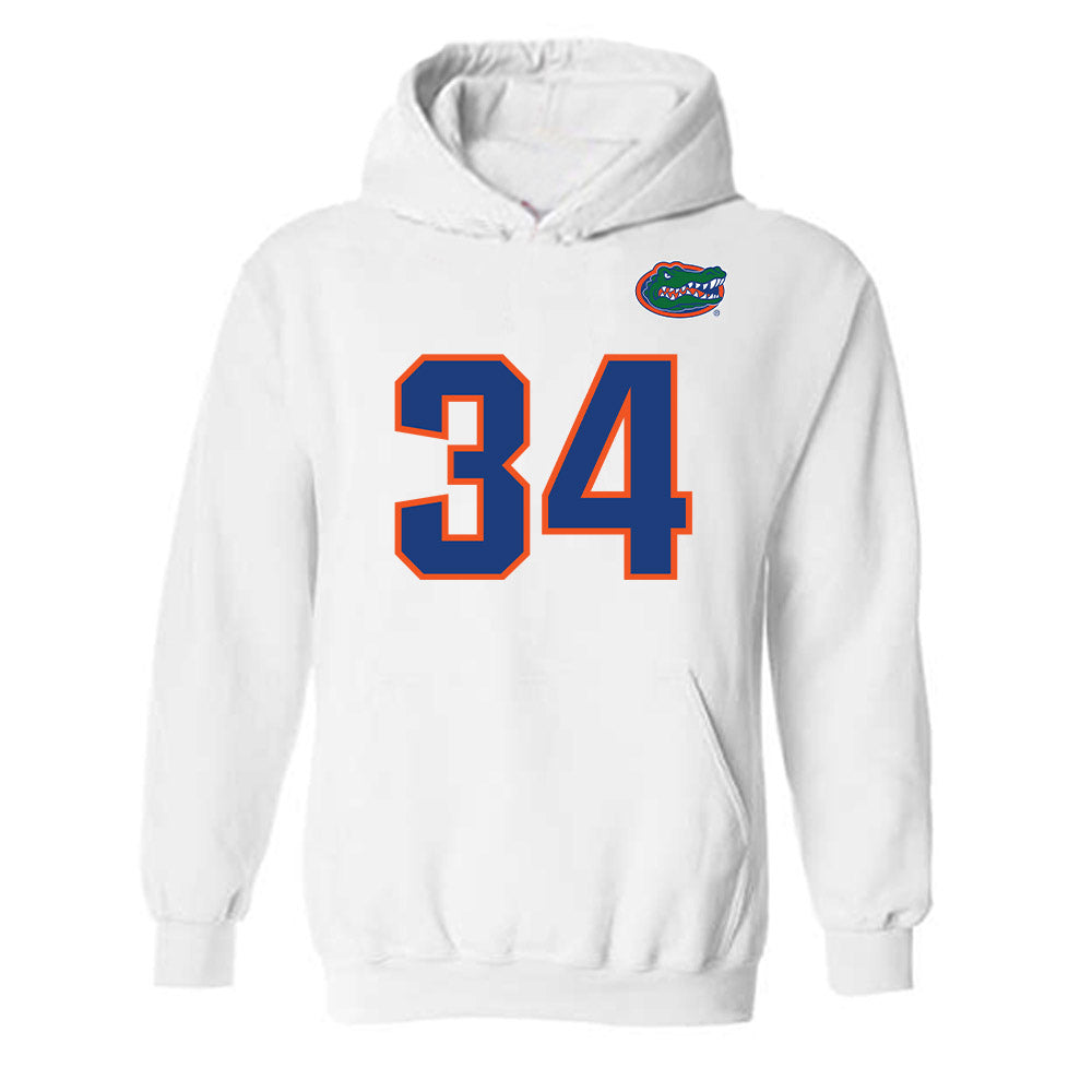 Florida - NCAA Football : Kelvin Jimenez - Replica Shersey Hooded Sweatshirt