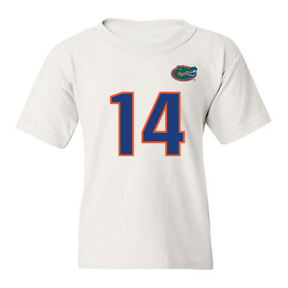 Florida - NCAA Football : Jordan Castell - Replica Shersey Youth T-Shirt-0