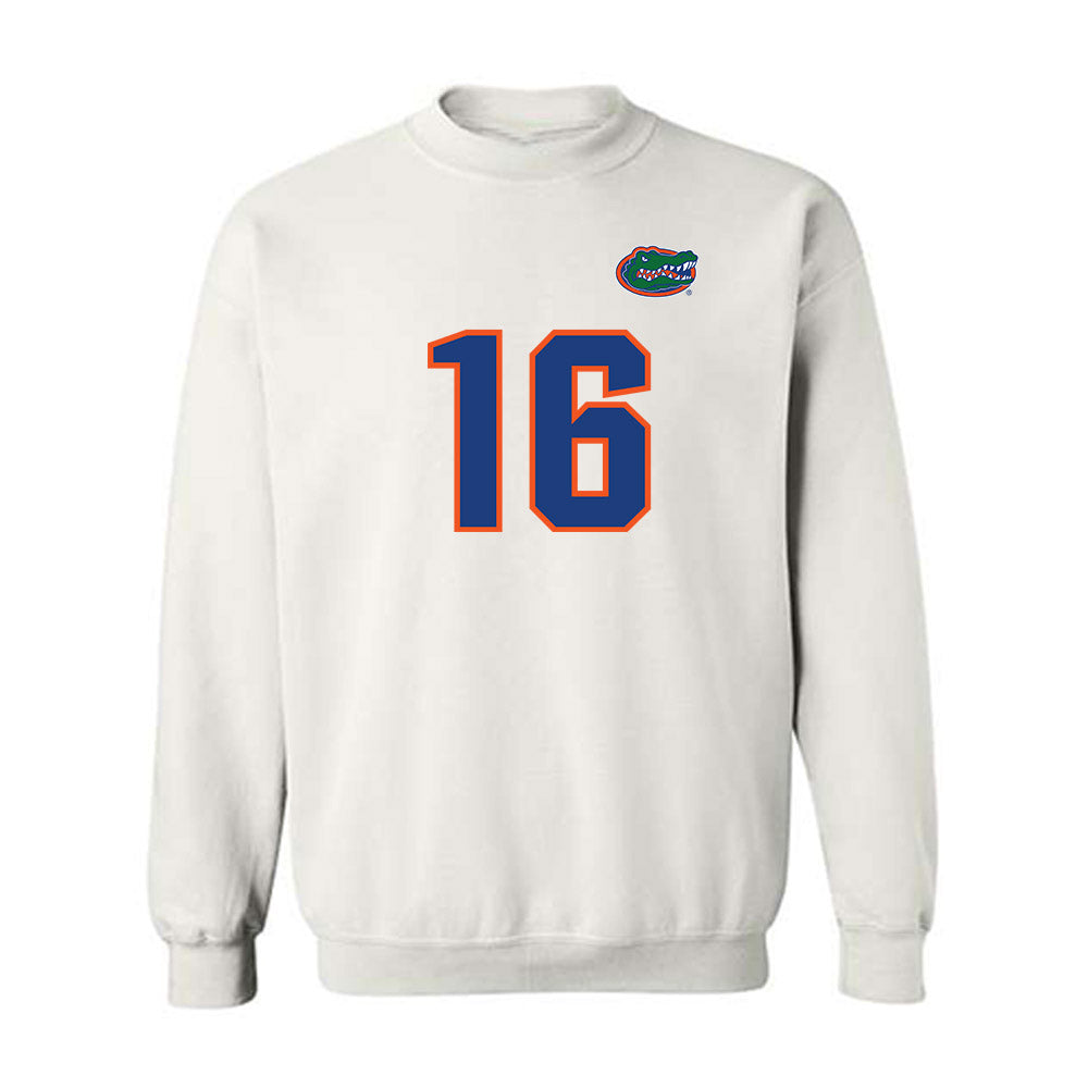 Florida - NCAA Football : Aidan Warner - Replica Shersey Crewneck Sweatshirt-0
