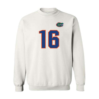 Florida - NCAA Football : Aidan Warner - Replica Shersey Crewneck Sweatshirt-0